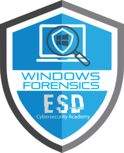 Certification ESD-FORENSICSWIN
